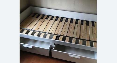 Сборка кровати ИКЕА. Низино